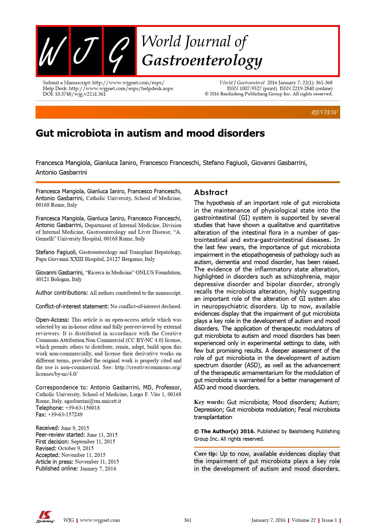 The gut flora as a forgotten organ