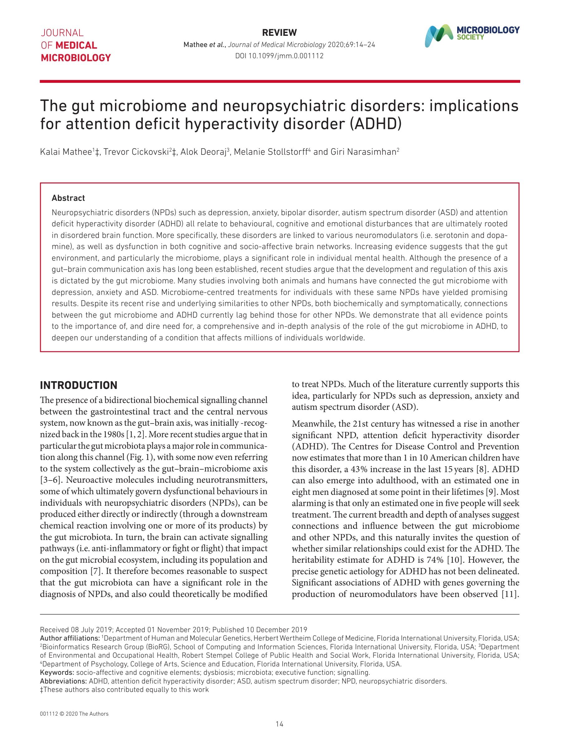 The gut flora as a forgotten organ